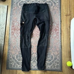 Fjallraven Abisko trekking tights medium black